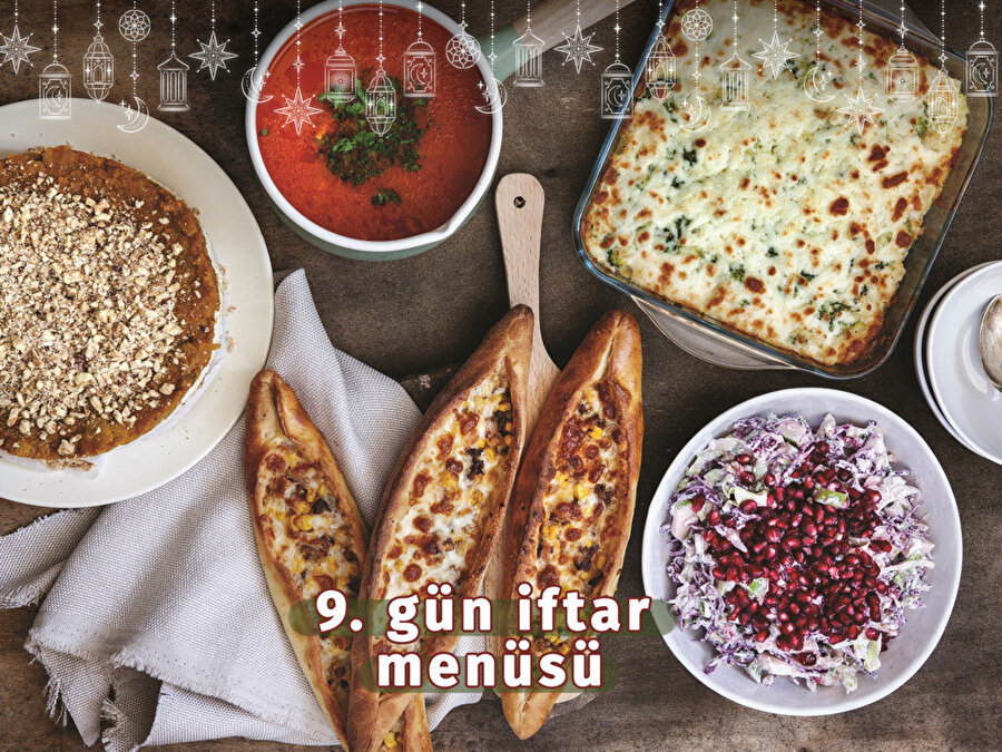 9. gün iftar menüsü