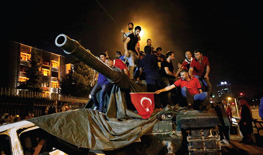 15 Temmuz'da ortaya koyulan direniş.