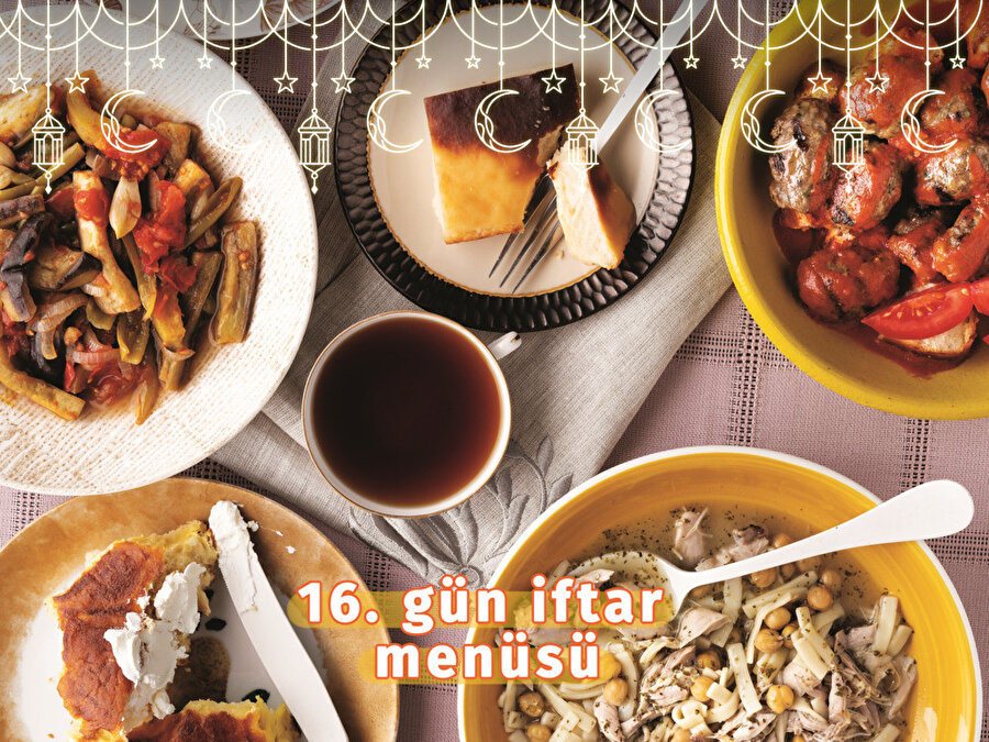 16. gün iftar menüsü
