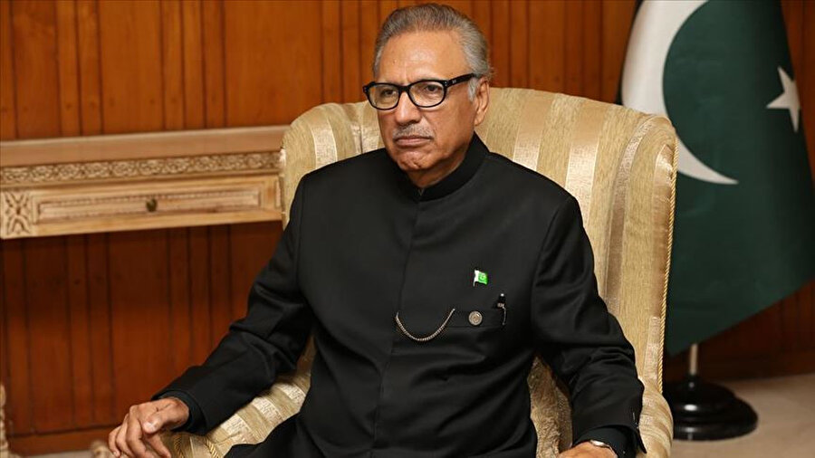 Pakistan Cumhurbaşkanı Arif Alvi.