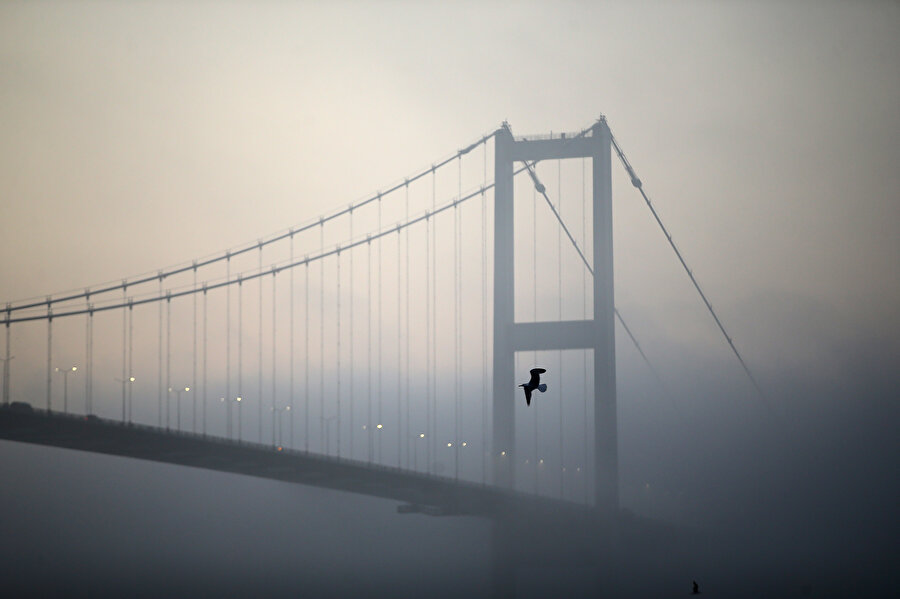 İstanbul sis altında: Gemi trafiği askıya alındı