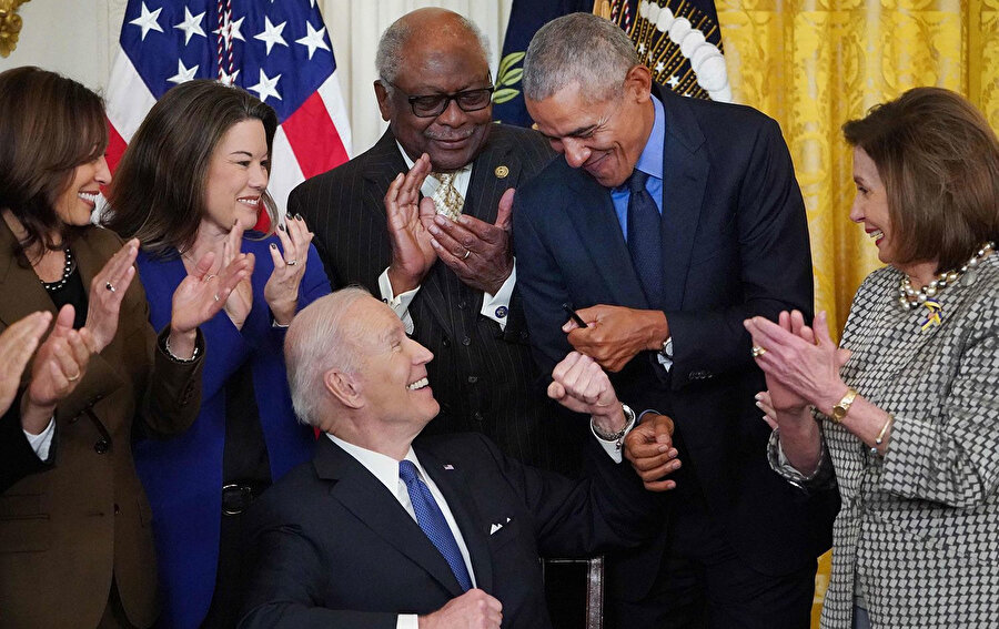 Eski ABD Başkanı Barack Obama, Joe Biden