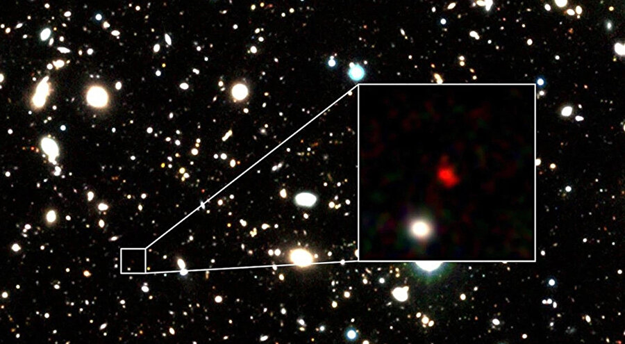 Dünya'ya en uzak galaksi keşfedildi