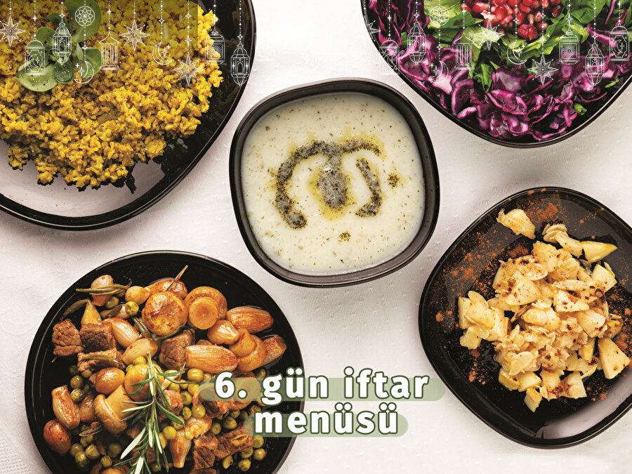 6. gün iftar menüsü
