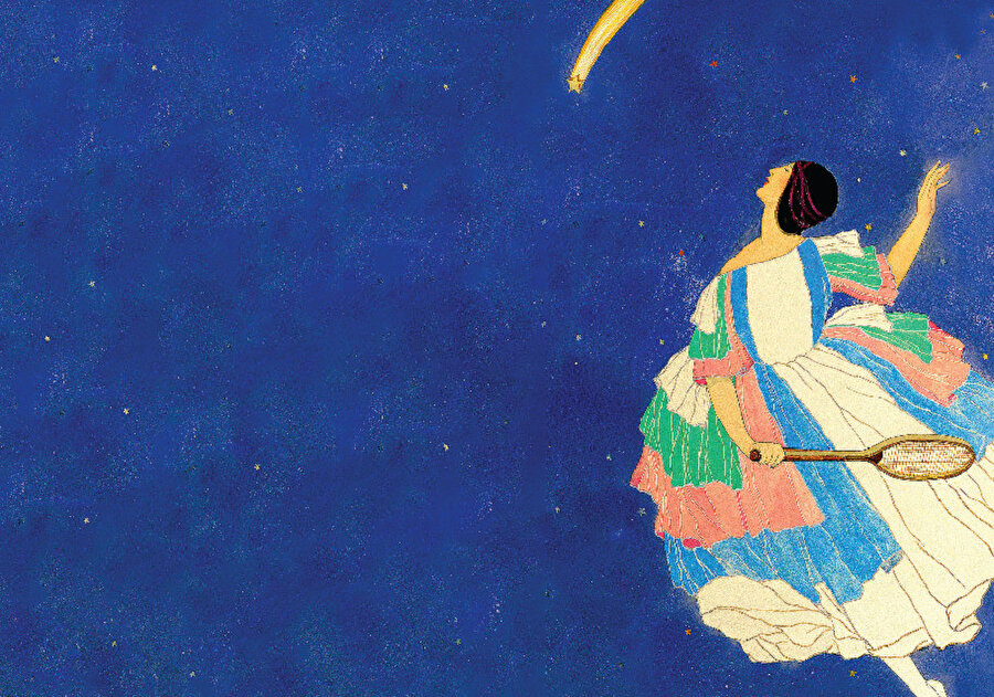 Kapının önü yosun şimdi, bir sürü yosunlar var, Yolunmayacak kadar kökleri derinlerde.