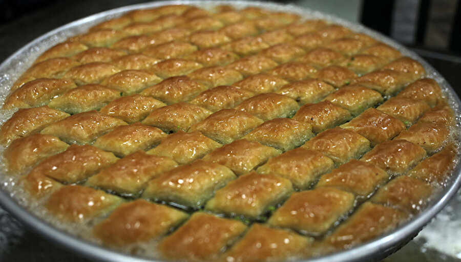 Gaziantep'te, günlük 60 ton baklava üretiliyor