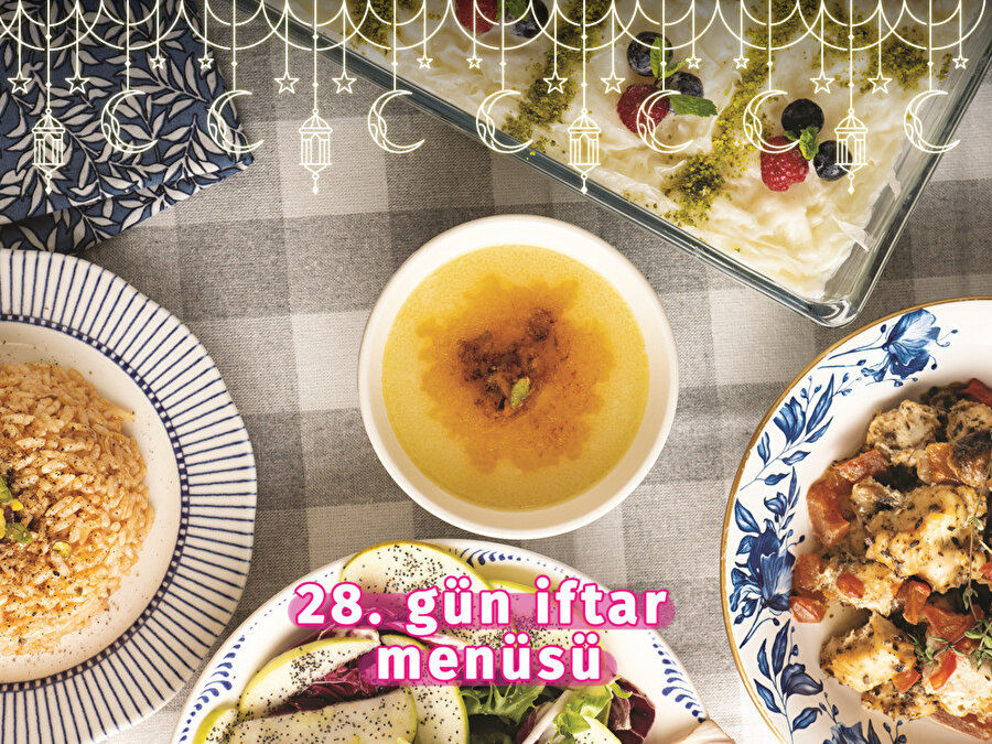 28.gün iftar menüsü