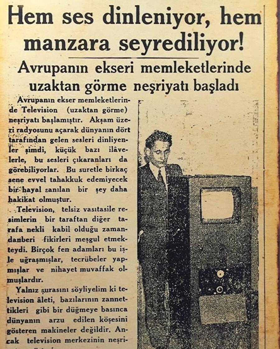 ​Televizyon kesinlikle böyle tarif edilmeli: