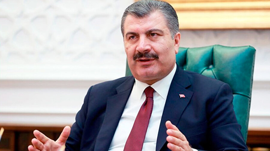 Sağlık bakanı Fahrettin Koca