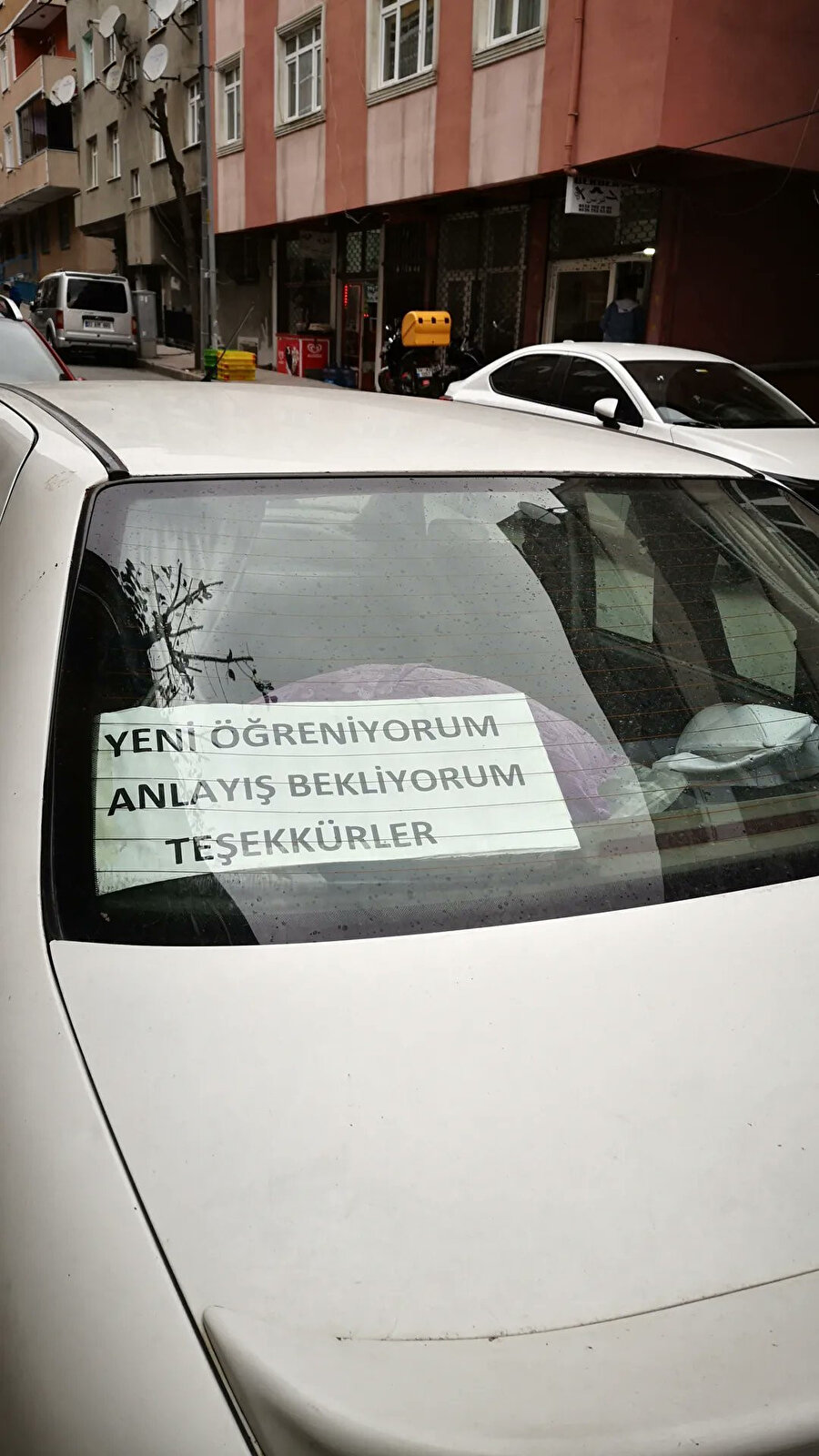 Acemi şoförler de vardır!