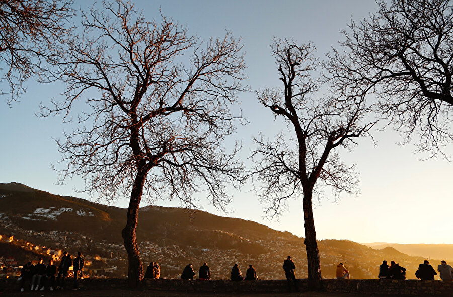 Sarı Tabya’da gün batımı.