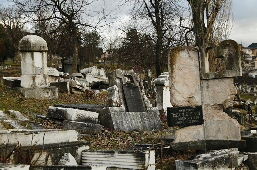 Saraybosna Yahudi Mezarlığı.