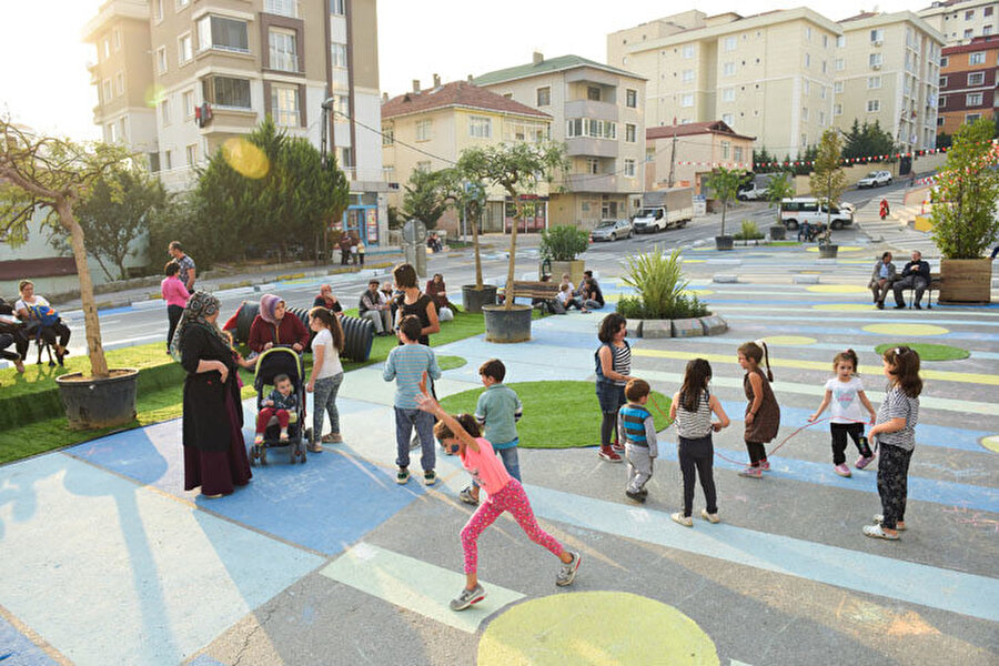 Tasarlanan alanın kullanımı ve yoğunluğu.