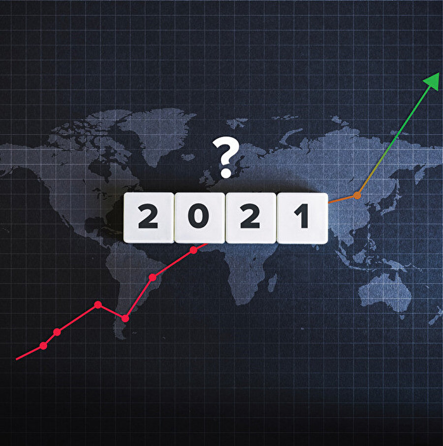 İçinde bulunduğumuz yılda ise hem vakaların düşme eğilimi hem de aşılamanın başlaması ile uzmanlar ekonomik anlamda daha iyimser senaryolar ortaya koyuyor.