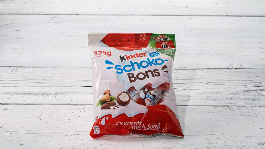 Kinder markalı Schoko Bons ürünü