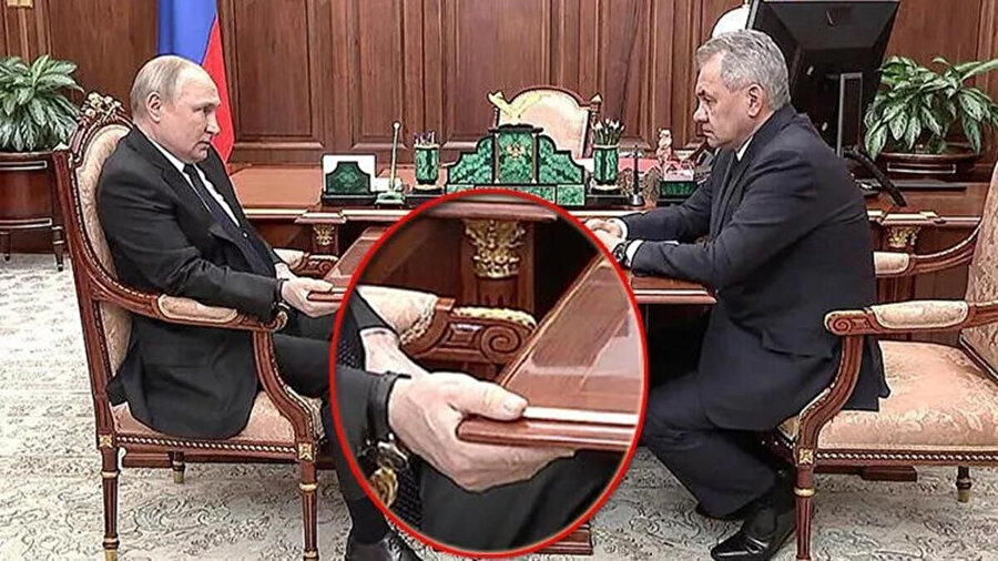 Putin-Şoygu görüşmesinden kareler gündemde