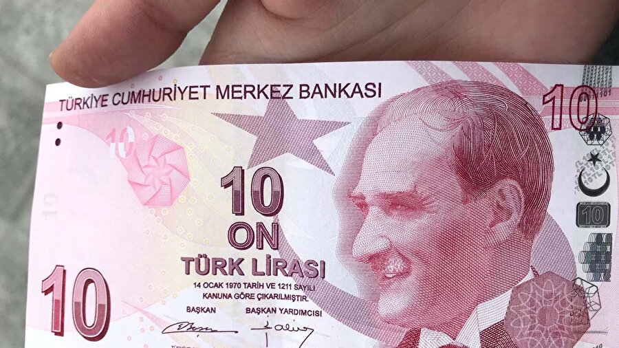 10 TL banknot