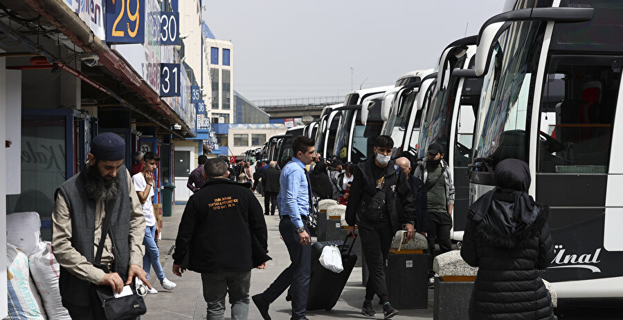 Bayram yoğunluğu devam ediyor 