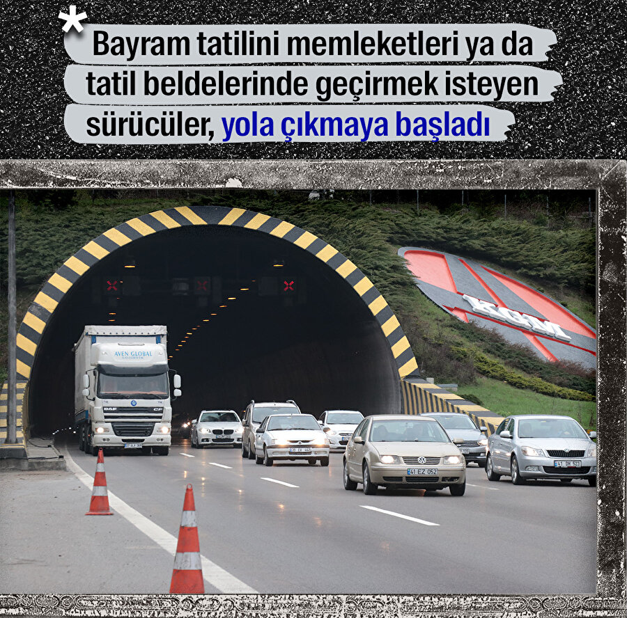 Anadolu Otoyolu'nda bayram trafiği başladı