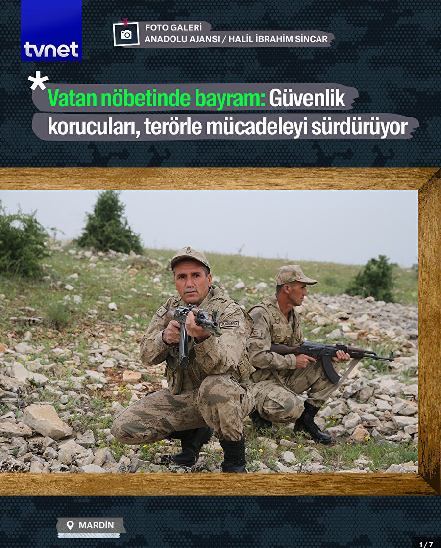 Vatan nöbetinde bayram