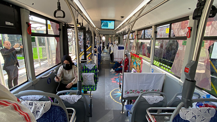 Anneler Günü'ne özel 'otobüs'