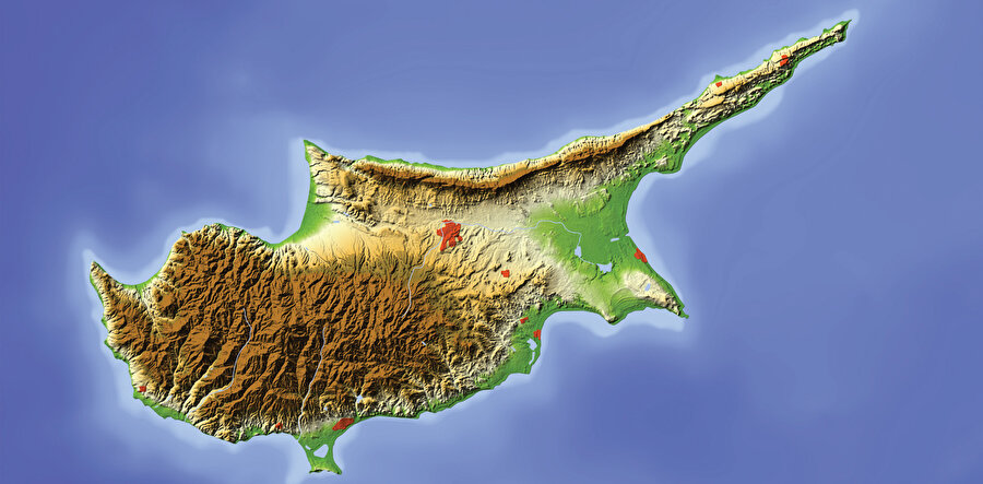 Kıbrıs Adası.