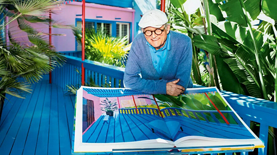 David Hockney, İngiliz ressamdır.