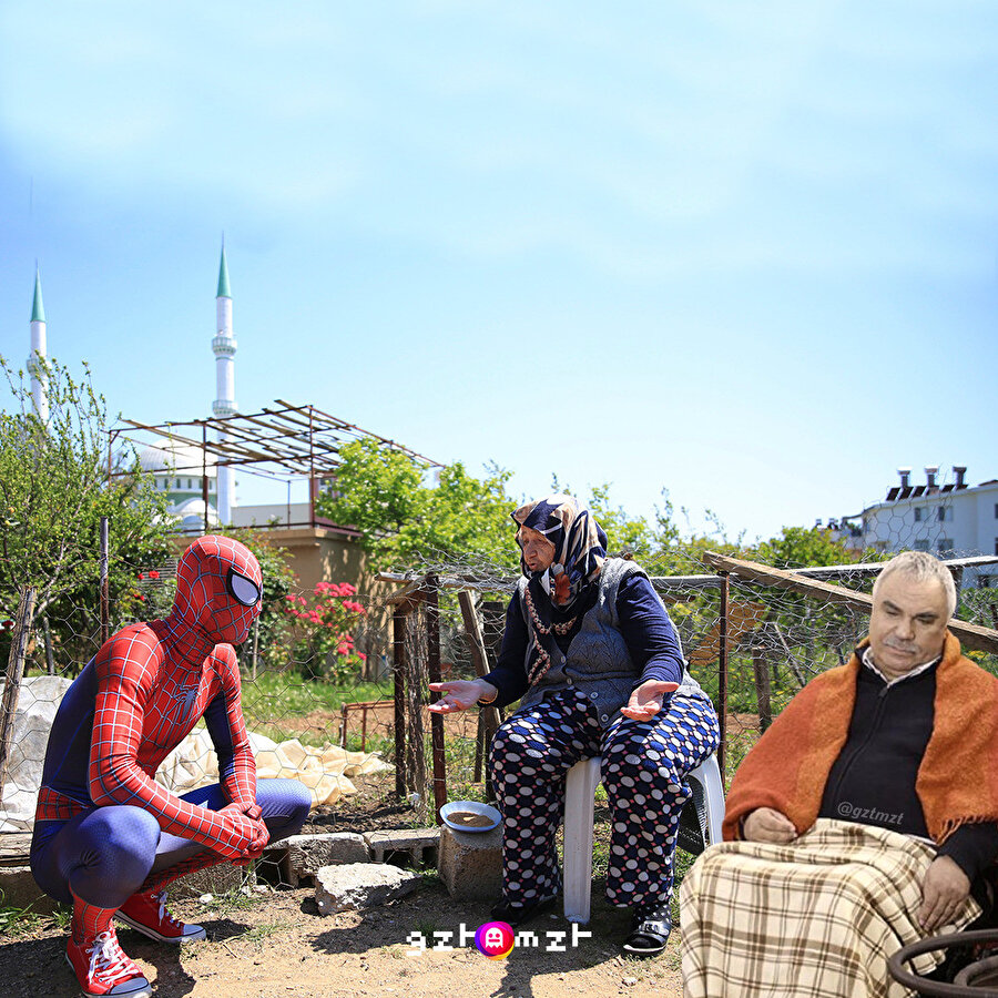 Ne diyem guzum koca adamla uğraşıveriyoz