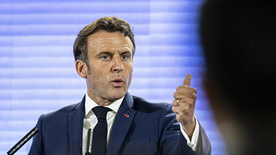 Fransa Cumhurbaşkanı Emanuel Macron