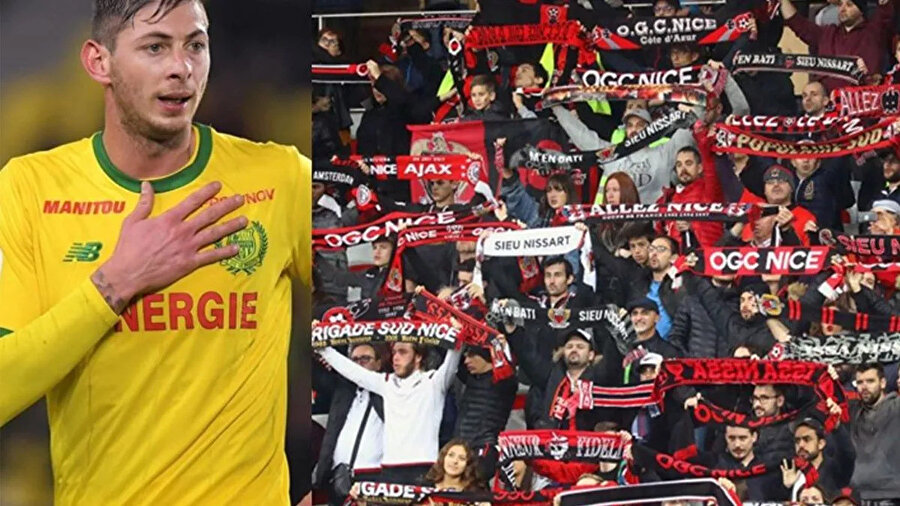 Nice taraftarlarından skandal tezahürat