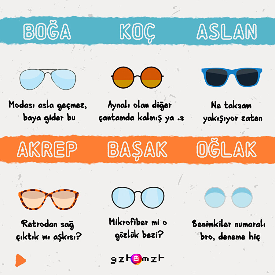 Bana gözlüğünü söyle sana kim olduğunu söyleyeyim