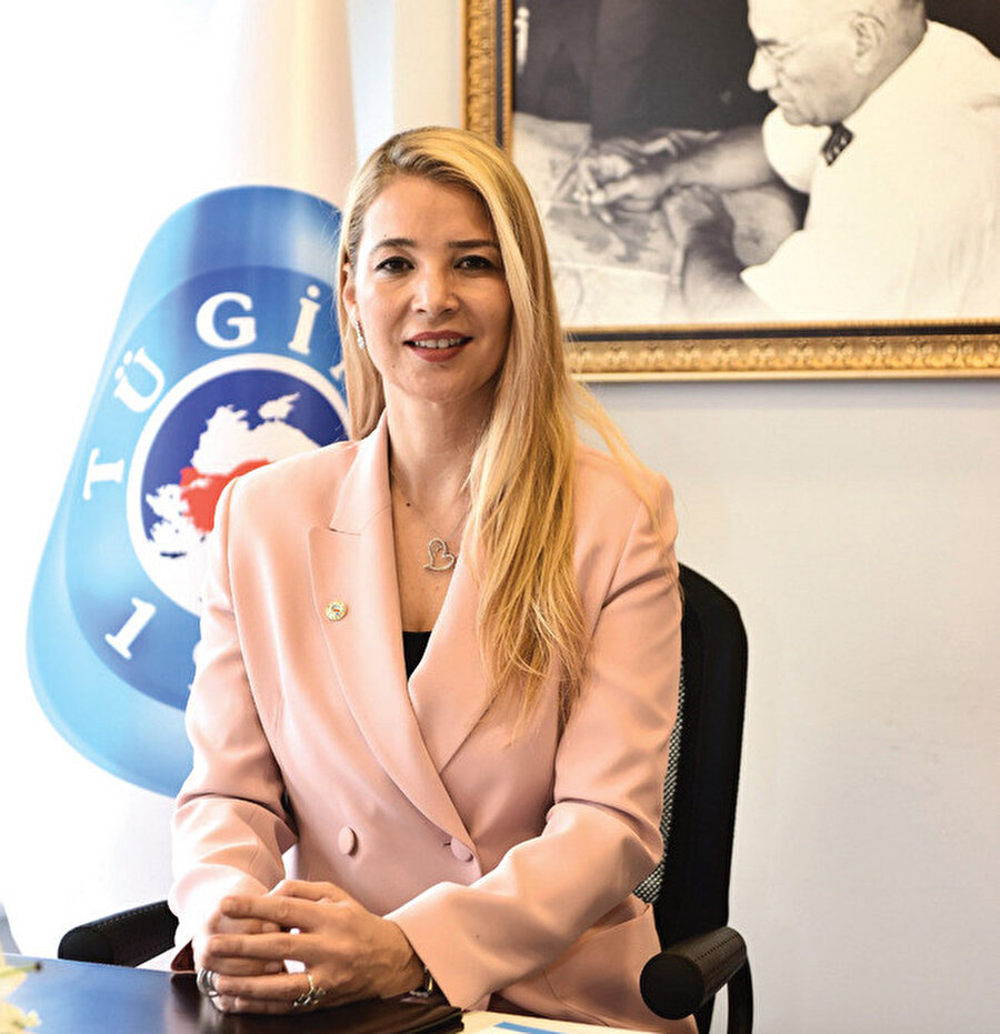 Türkiye Genç İş İnsanları Derneği (TÜGİAD) Yönetim Kurulu Başkanı Nilüfer Çevikel.