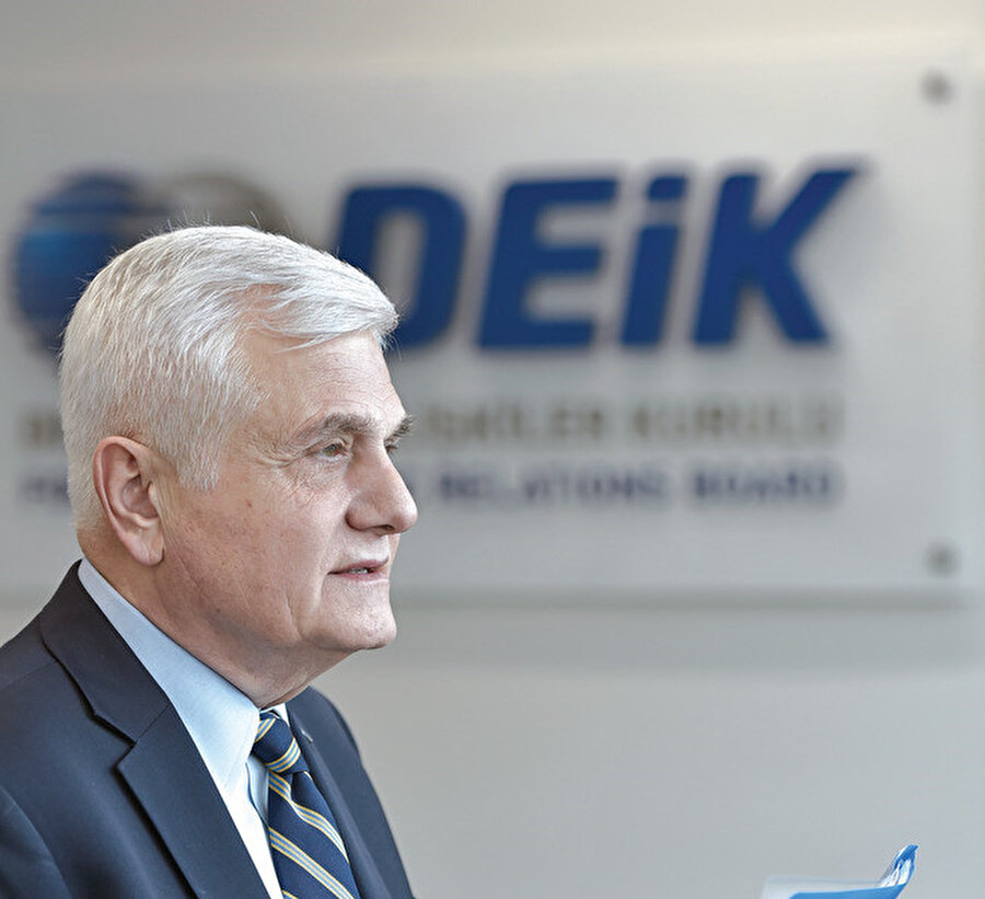 DEİK Türkiye-Ukrayna İş Konseyi Başkanı Ruşen Çetin.