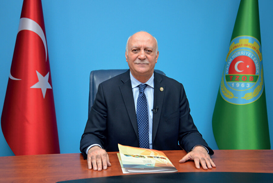 Türkiye Ziraat Odaları Birliği Başkanı Şemsi Bayraktar.