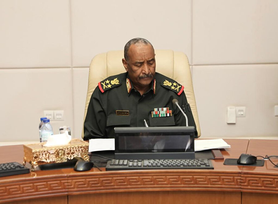 Sudan Egemenlik Konseyi Başkanı Orgeneral Abdulfettah el-Burhan.