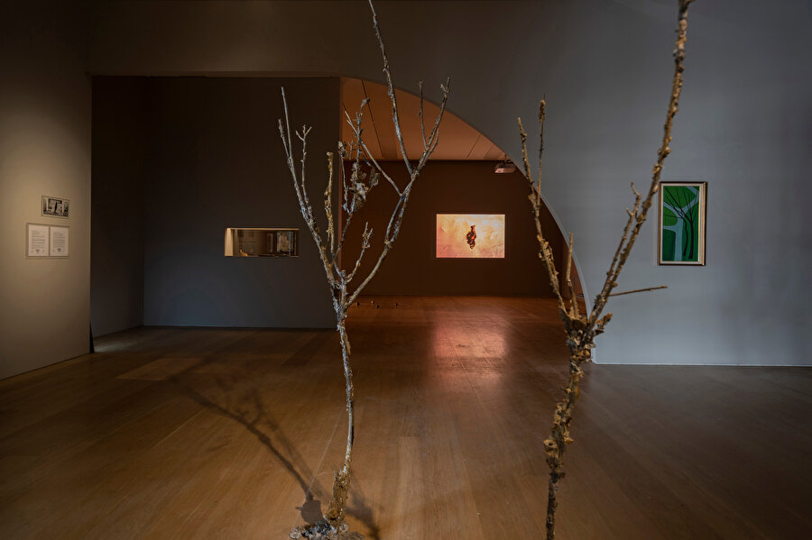 Uyku temalı ‘Koyun Koyuna’ sergisi Arter’de açıldı.