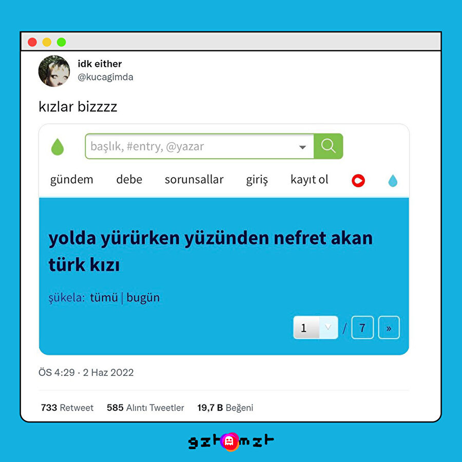 Kızlar neden böylesiniz ya