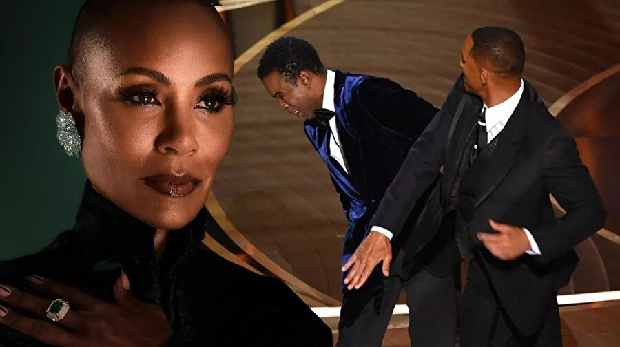 Jada Pinkett Smith, Will Smith'in sunucu Chris Rock'a attığı tokat