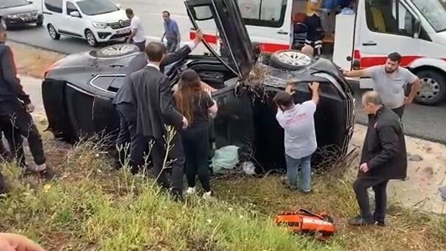 Kaza bölgesinden fotoğraflar