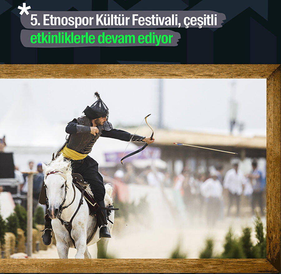 5. Etnospor Kültür Festivali devam ediyor