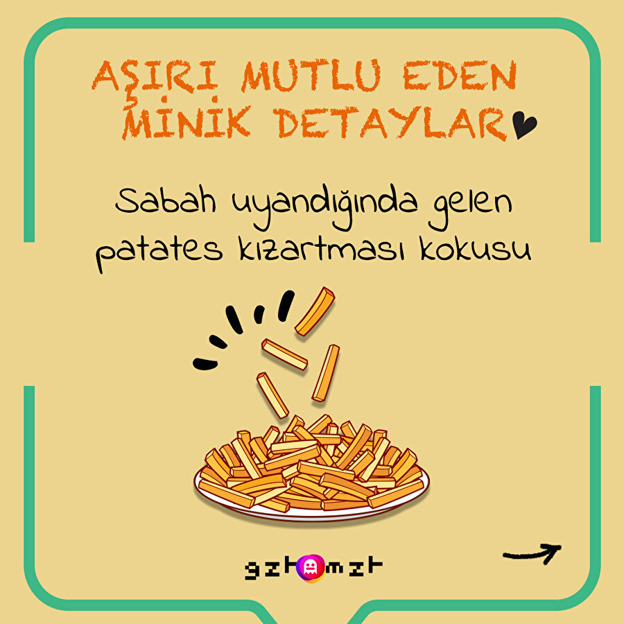 Aşırı mutlu eden minik detaylar ❣️