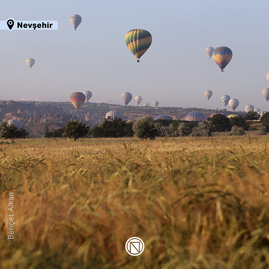 Kapadokya'nın uçan balonları