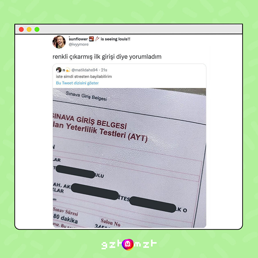 İlk sınavınız mı? Allah kurtarsın