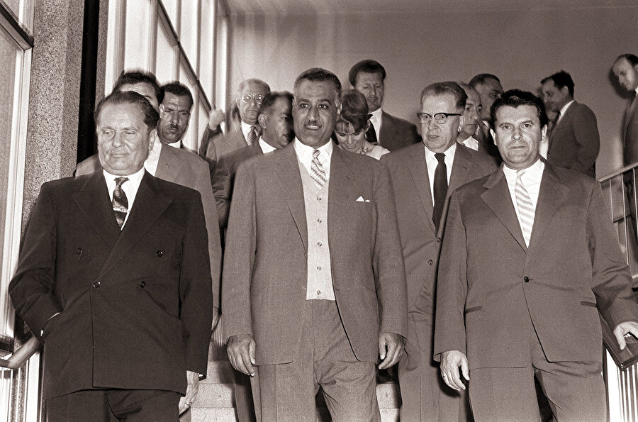Nasır ve Tito, 1960.