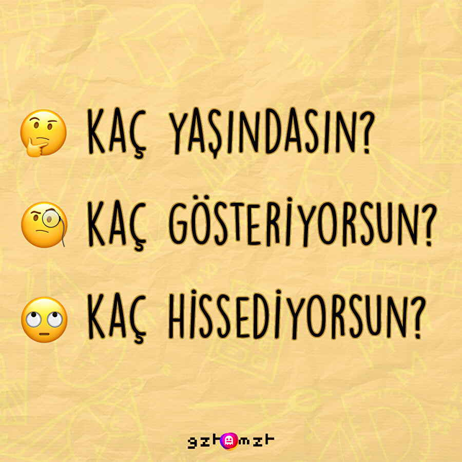 Önemli olan kaç yaşında hissettiğiniz