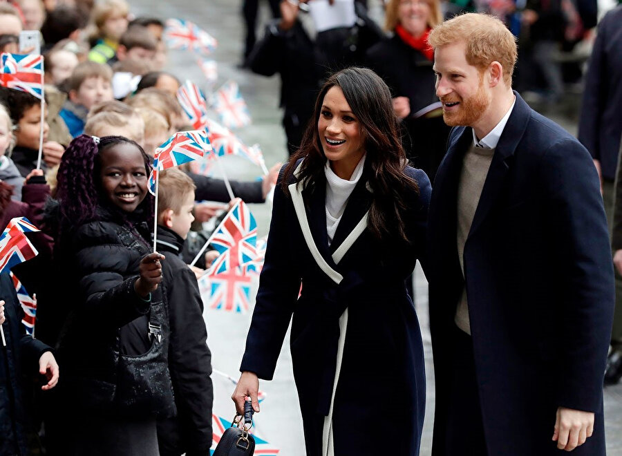 Sussex Düşesi Meghan Markle ve Sussex Dükü Prens Harry.
