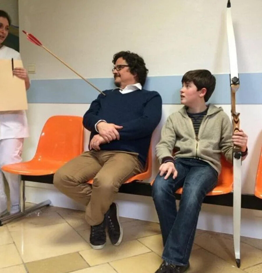 -Mesleğiniz ne? +Babayım