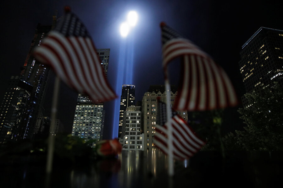 9/11 saldırılarında hayatını kaybedenler için New York'ta bir anma töreni düzenlenmişti.