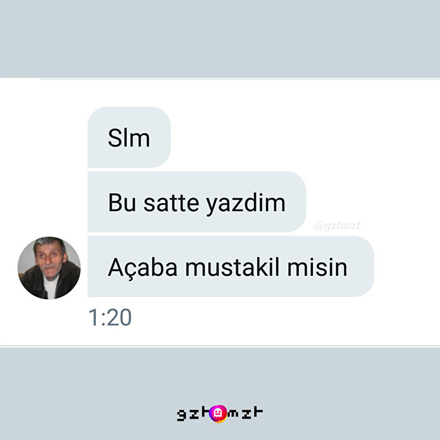 Yok amca biz ev sahibiyiz