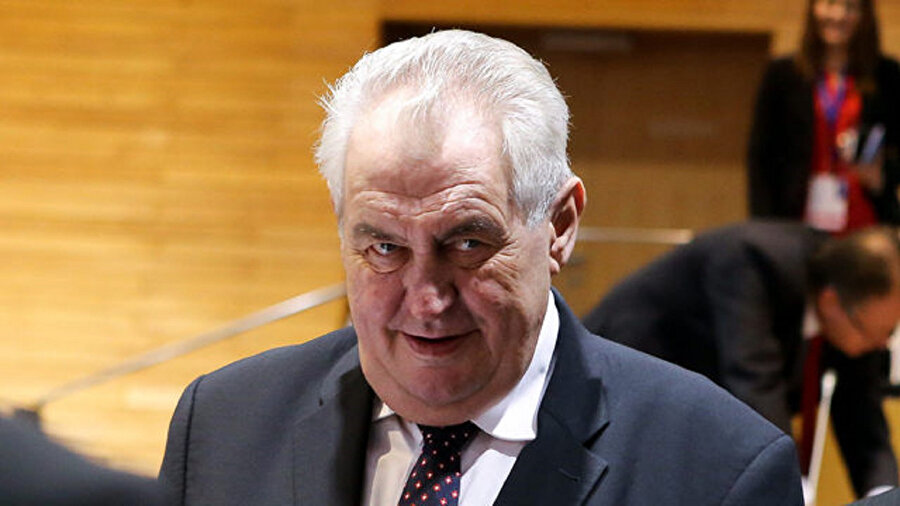 Milos Zeman Avrupa'da en çok tepki alan liderlerden biri olarak biliniyor.